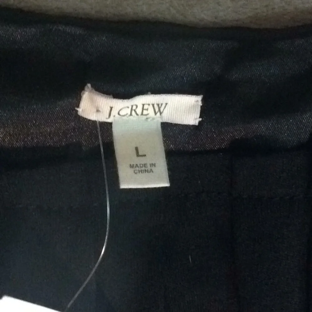 J. Crew black dress